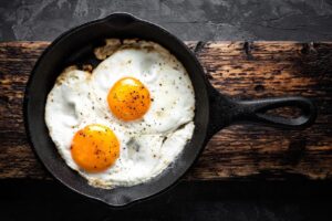 calories œufs au plat